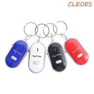 CLEOES Keyfinder Flashing Smart Whistle Sensors Pet Tracker Key Locator Light Torch Locator Tracker
