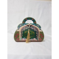 Eid al-Fitr Hampers Cake Box (for 2 Jars 7.5x8.5) Hana 18x9.5x8-4pcs