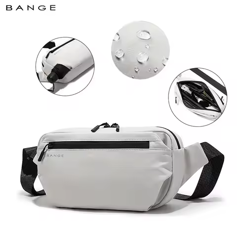 BANGE Waterproof Chest Bag Multi-Carry Modes Sling Crossbody Travel Shoulder Messenger Bag