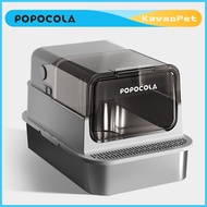 Cat Litter Box Bekas Pasir Kucing Stainless Steel Cat Litter Box Durable Metal Cat Litter Box Non-St