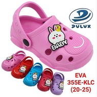 Rumahkaki - Sandal Baim Anak Balita Laki-laki Perempuan Tali Belakang Bahan Karet Ringan Dulux 355E