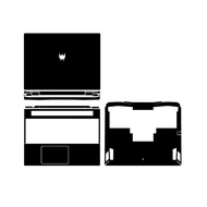 Laptop Black Matte Vinyl Skin Sticker Cover Film For 2023 ACER PREDATOR NEO 16 PHN16-71