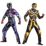 Halloween Movie Transformers Bumblebee Optimus Prime Adult cosplay Costume Conjoined Mask
