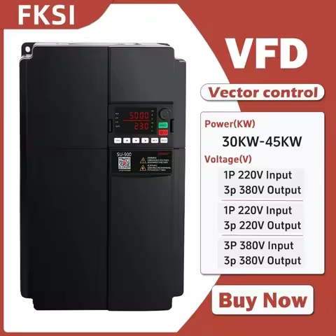 SU900 VFD 30KW 37KW 45KW High power Variable Frequency Drive 3 Phase380V Speed Controller Inverter M