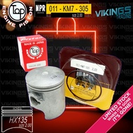 RIDER HX 135 HX135 RAIDER JAPAN TOP PISTON NPR RING ORIGINAL STD-2.00