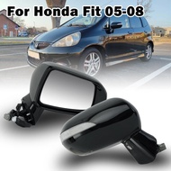 moto22r 5 Wires Rearview Mirror Assembly For Honda Fit MK2 2005-2008 For Honda City 2007 With Bright