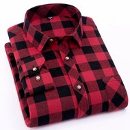 KEMEJA Men's Flannel Shirt - Men's Plaid Shirt - Men's Long Sleeve Flannel Shirt - Imported Flannel 