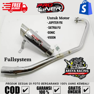 knalpot racing PROLINER Untuk Motor Jupiter MX Satria Fu Sonic Vixion