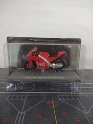 Diecast Motogp Aprilia Aleix Espargaro (2019) Gp Valencia Skala 18 By Altaya