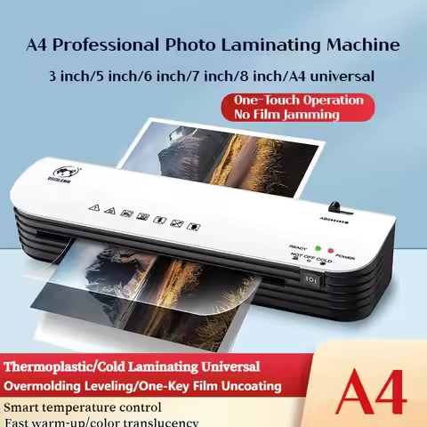 Osmile Sl299 A4 Laminating Machine Portable Home Laminator Quick Preheat For Photo Document Contract