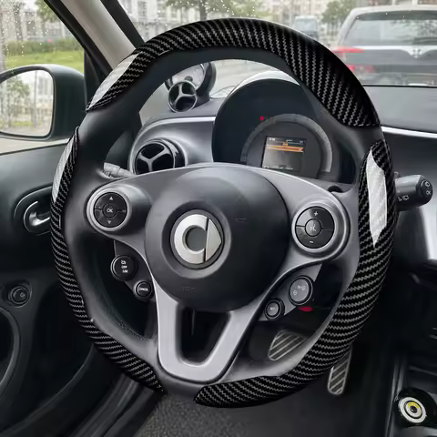 Suitable for Smart Suede Steering Wheel Cover Suitable for Fortwo 451 450 Tronsmart T7 453 Gauge Gbd