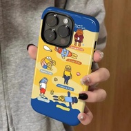 Sarung iPhone Minions 2-dalam-1 sesuai untuk iPhone 16 / 11 / 14 Pro Max / 15 / 11 Pro Max / 12 Pro 