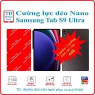Toughened flexible screen protector for Samsung Tab S9 Ultra tablet