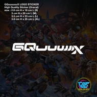 [ GQuuuuuuX ] Logo Sticker / Decal (High Quality Sticker)