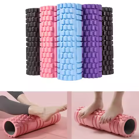 30CM Foam Myofascial Release Roll Gym Yoga Roller Massage Foam Roller Foam Sports Roller Gym 10cm Fi