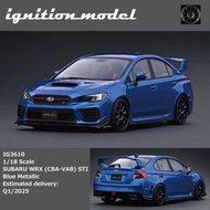 [預購 Pre-order] Ignition Model 1/18 SUBARU WRX (CBA-VAB) STI Blue Metallic