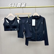 Summer Women's Yoga Euler Luxury Barely There Three-Piece Set