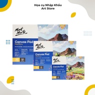 Sổ Canvas Vẽ Màu Acrylic Sơn Dầu Canvas Pad Mont Marte A3/ A4/ A5
