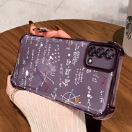 HP Casing for OPPO A74 A95 F19 F19s Case Casing formula pattern calculation HP Casing Four Anti-Drop