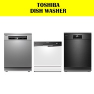 【LOWEST PRICE】Toshiba Dishwasher Machine DW-08T1(S)-MY / DW-14F1(S)-MY / DW-14F2(BS)-MY