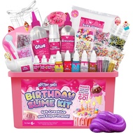 Easter Butter Slime Kit | Birthday Gifts for Girls Ages 6+ | DIY Make Your own Slime Birthday Party 