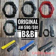 sports watch ✜() Original Casio G-shock AW-590 AW-591 G-7700 Replacement Watch Band.