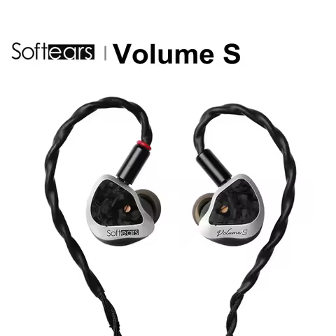 Softears Volume S Earphones 1DD+1Passive DD+2BA with 3.5mm/4.4mm Interchangeable