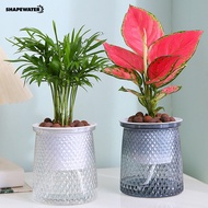 Shapxp  Cotton Rope Watering System Self Watering Flowerpot 2-pack Self Watering Flower Pots with Wi