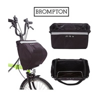 Bicycle Front Basket Bag for Birdy, Pikes, 3sixty and all bikes with front carrier block &amp; rain block cover