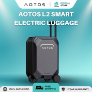 AOTOS L2 Smart Electric Ride on Luggage 31L Cabin Bag Carry On Suitcase Beg Kabin TSA USB Power Bank