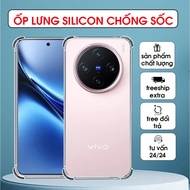 Vivo X200 / X200 Pro / X200 Pro Mini / X200 Ultra transparent silicone shockproof / camera protectio