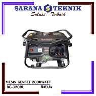 MESIN GENSET 2000WATT BADJA BG3200L