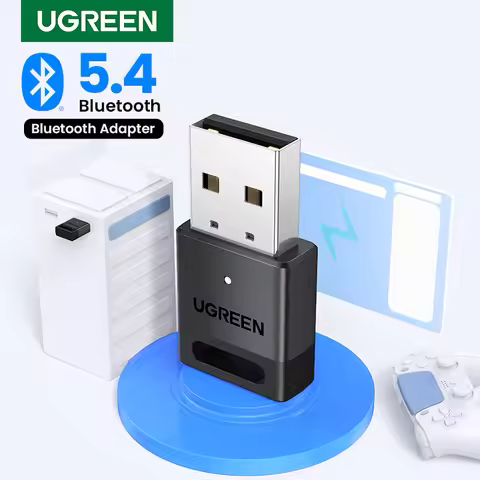 UGREEN Dongle USB Bluetooth Adapter for PC Bluetooth 5.4 Receiver & Transmitter for Bluetooth Keyboa