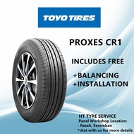 TOYO PROXES CR1 14 15 16 17 18 19 inch Tyre Tayar Tire (Free Installation/ Delivery)