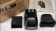 ( 完美拍賣級）100％全新Vintage Nikon DA-30 AE Action  Finder for F5 Camera  ( 本公司是全港唯一的Nikon和Canon相機配件專門店, 有過