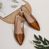 Women's thick heeled shoes Commuting work shoes pointed high heels leisure women's shoes