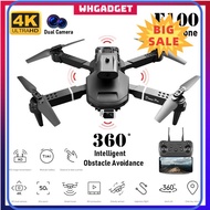 ⭐ [100% ORIGINAL] ⭐ OBSTACLE AVOID ANTI-LANGGAR E100 Drone With Camera 4K Quadcopter Mini Drone Mudah Drone With Camera 4k Original 无人机