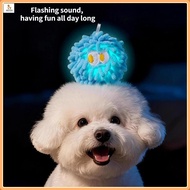 Dog toy ball/dog sound mop ball/shaking glowing dog bite ball/built-in sound generator dog toy ball/