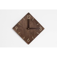 Unique teak wood wall clock, modern/ wall clock