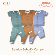 YUSA - Baba K4 Mix Short-Long Baby Kids Set POLOS SML LB XL