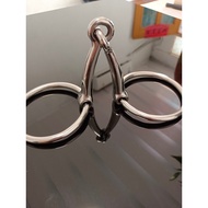 Horse Supplies Stainless Steel Horse Chew Horse Mouth Title Iron Horse Accessories Saddle Horse Hood