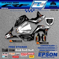 Honda CRF Striping Full BODY Decal High Quality Waterproof (H88)