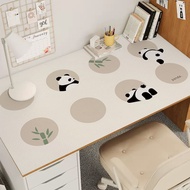 Leather Desk Pad Student Children Learning Desk Mat Cutting Computer Desk Mat Tablecloth Desk Desk Mat