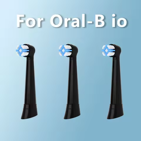 Toothbrush Head Compatible With Oral-B iO 2 3 4 5 6 7 8 9 10 Sonic Electric Vacuum Toothbrush Soft B