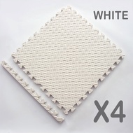 2.5cm Thick Interlocking Foam Floor Tiles 30x30cm EVA Foam Play Mats for Babies and Toddles Puzzle