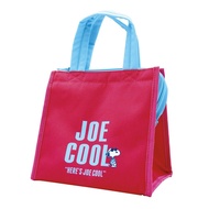 Onishi Ken Manufacturer Snoopy Thermal Insulation Cold Storage Lunch Bag S JOE COOL Pink & Blue OS77