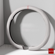 9D Napa Leather Car Steering Wheel Cover Car Steering Wheel Protective Cover Steering Wheel Card Cov