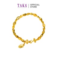 TAKA Jewellery 999 Pure Gold Bracelet