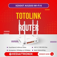 TOTOLINK X2000T Router WiFi 6 Dualband AX1500
