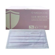 Medicos Surgical 3ply face mask 50's with box